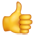 Thumbs Up 1f44d